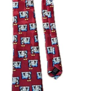 Disney / Mickey Cartoon Character Red Necktie